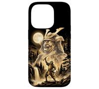 Epic Samurai Warrior Spirit Full Moon Katana Case for iPhone 14 Pro