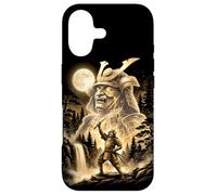 Epic Samurai Warrior Spirit Full Moon Katana Case for iPhone 17