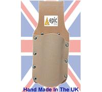 EPIC Scaffold/Scaffolders Tan Leather SHORT Torpedo Level Holder Frog Belt Pouch