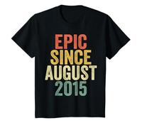 Epic Since August 2015 T-Shirt 6th Birthday Gift Shirt T-Shirt