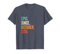 Epic Since October 2015 T-Shirt, Men, Heather Blue, 5X-Large