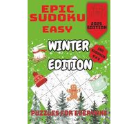 Epic Sudoku Easy - Winter Edition: Relaxing Brain Games for Adults and Seniors | Large Print Puzzles to Sharpen Focus and Reduce Stress