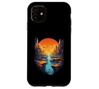 Epic Sunset Canyon With Planetary Skies Case for iPhone 11
