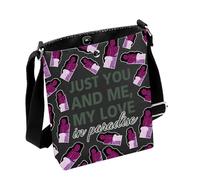 Epic the Musical Inspired Odysseus Greek Mythology Gift Epic the Musical Characters Crossbody Bag for Epic Fans Lovers, Just You and Black