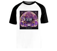 Epic The Musical The Circe Saga Unisex White Baseball T-Shirt Black Short Sleeve, white us, M