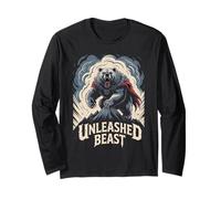 Epic Viking Berserker - Nordic Mythology - Unleashed Beast Long Sleeve T-Shirt
