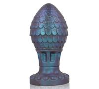 Epic Vrakos Dragon Egg Large Anal Plug for Enhanced Pleasure, Size 13.5 cm x 6.9 cm, Poids 0.314 Kg, Color Purple