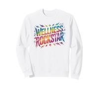 Epic WELLNESS ROCKSTAR Squad Workout Group Yoga Therapist Sweatshirt