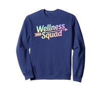 Epic WELLNESS SQUAD PTA Yoga Diva PT Fitness Club Mom In Sweatshirt