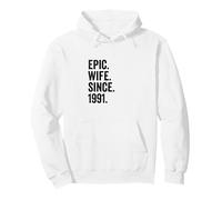 Epic Wife Since 1991 | 35th wedding anniversary 35 years Pullover Hoodie