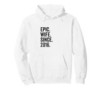Epic Wife Since 2016 | 10th wedding anniversary 10 years Pullover Hoodie