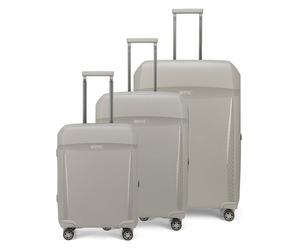 Epic Zeleste 4 wheels Suitcase set 3-piece white