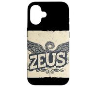 Epic Zeus Graphic for a Bold and Mighty Look Case for iPhone 16