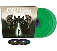 Epica - Omega Alive Earbook Light Green - Colored 3 Vinyl Earbook