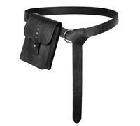 EpicCos Medieval Faux Leather Rivet Waist Belt Bag,Renaissance Accessories
