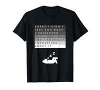 Epicenter of Wit - No Reply Statement Item with a Punchline T-Shirt