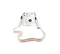 EpicGadget Case for Instax Mini 8/9 Camera, Transparent Clear Hard Plastic Protective Case Cover with Adjustable Shoulder Strap (Clear)