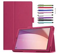 EpicGadget Case for Lenovo Tab M8 (4th Gen) (TB-300FU) - Lightweight Folio Stand Cover PU Leather Case for Lenovo Tab M8 (4th Gen) 8 Inch Display 2023 Released (Pink)