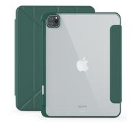 Epico Hero iPad Flip Case with Apple Pencil Holder, TPU Back Cover, Transparent Stand
