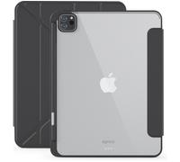 EPICO Hero 11" iPad Pro 1/2/3/4 Gen or Air 4/5 Gen Smart Cover - Clear & Black, Black,Clear