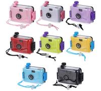 Epicover 8 PCS Disposable Cameras - Mini Single Use, 3.7 x 2.4 x 1.2 Inches Compact Cameras for Wedding Bachelorette, Birthday Concert Travel Anniversary Party Supply Favor Gifts (No Film Included)