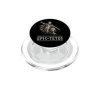 Epictetus Greek Philosopher Funny Stoic Philosophy Lover PopSockets PopGrip for MagSafe