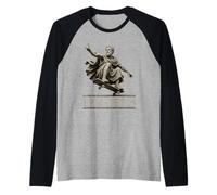 Epictetus Greek Philosopher Funny Stoic Philosophy Lover Raglan Baseball Tee