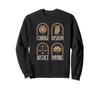 Epictetus Seneca And Marcus Aurelius Ancient Stoic Wisdom Sweatshirt