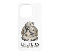 Epictetus Stoic Philosopher Ancient Greek Wisdom Portrait Case for iPhone 15 Pro