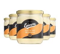 Epicure 100% Pure Duck Fat, Premium Cooking Staple for Flavourful Wholesome Cuisine, 320 g (Pack of 6)