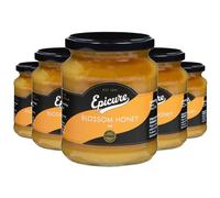 Epicure Blossom Set Honey, Pure Floral Honey, 454 g (6-Pack)