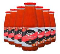 Epicure Jarred Italian Tomato Passata, Sieved Smooth Thick Delicious, 680 g (Pack of 12)