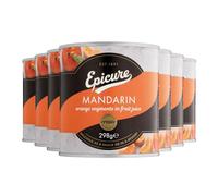 Epicure Tinned Mandarin Segments in Fruit Juice, 298 g (12-Pack)