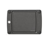 Epicurean All-in-One Cutting Board with Non-Slip Feet and Juice Groove, 10" × 7", Slate/Black
