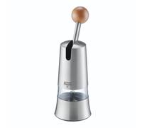 Kuhn Rikon Epicurean Ratchet Grinder for Salt, Pepper, Spices. Stainless Steel Spice Grinder (Coarse - Fine). Black Pepper Grinder Mill. Salt Grinder - 3 Year Kuhn Rikon Kitchen Accessories Guarantee