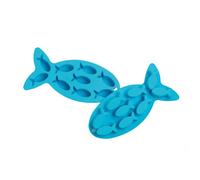 Epicurean Silicone Fish Ice Cube Tray Set Of 2