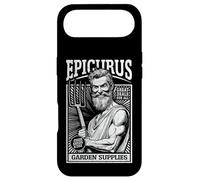 Epicurus Garden Supplies Funny Philosophy Gardening Retro Ad Case for iPhone Air