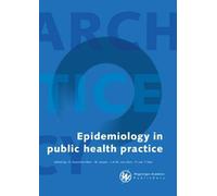 Epidemiology in public health practice