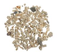 EPIGEIST 1 Bag Coral Bone Aquarium Filtration Materials Volcanic Gravel Stone Khaki Random Shape Purifies Water Suitable for Fresh and Salt Water Office Fish Tanks