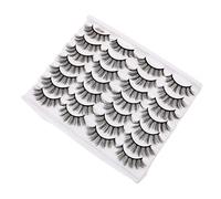 EPIGEIST 1 Box Natural Curl False Eyelashes Manual Polished Eye Beauty Lashes for Makeup for Parties Weddings and Daily Use Safe Material for Wear