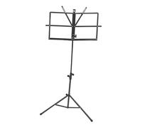 EPIGEIST 1 Set Folding Portable Music Score Stand Sheet Music Rack for Performance Black Tripod Design for Musicians Compatible with Various Instruments
