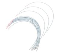 EPIGEIST 10 Pairs Underwire Repair Wire Resistant Steel Rings for Support Contoured Replacement Underwire Compatible with Various Styles Practical Bras Accessory for DIY Sewing
