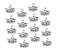 EPIGEIST 100pcs Alloy Doctoral Cap Pendants DIY Charm for Bracelet Earrings Necklace Jewelry Making Crafting Accessories