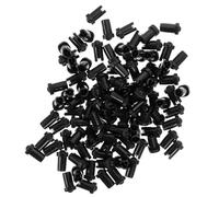 EPIGEIST 100Pcs Eyelash Glue Bottle Tips Durable Blocking Needles for Eyelash Extension Glue Bottles Practical Nozzle Tools for Salon Home Use Convenient Design