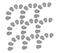 EPIGEIST 100pcs Five Element Vintage Pendant Charms Assorted Alloy Accessories for Necklace Earrings Bracelet DIY Crafting with Chinese Wood Fire Water Symbols