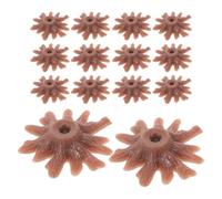 EPIGEIST 100Pcs Miniature Model Railroad Trees Base Plastic Tree Support for Architecture Model Scenery DIY Craft Train Accessories Micro Landscape Decor