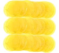 EPIGEIST 100pcs Polished Round Shells for DIY Jewelry Making Dream Catcher Wind Chime Decor Double Hole Mussel Shell Beads for Crafting Projects and Accessories
