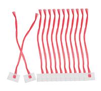 EPIGEIST 100Pcs Reusable Mesh Produce Bags Breathable Vegetable Storage Netting for Onions Potatoes Garlic Fruits Red Vegetable Bags with White Label Easy to Clean and Quick Dry