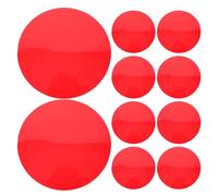 EPIGEIST 10pcs 15cm Red Light Correction Gel Filters Sheets for Spotlights and Lamp Heads, Self-adhesive Warm Tone Lighting Film for Photography and Home Ambience