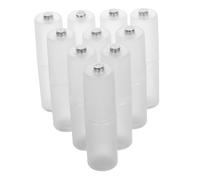 EPIGEIST 10pcs Aa to Aaa Battery Adapter Converters Lightweight PP Battery Holder Tool Secure Fit for Electronic Devices Power Saving Containers